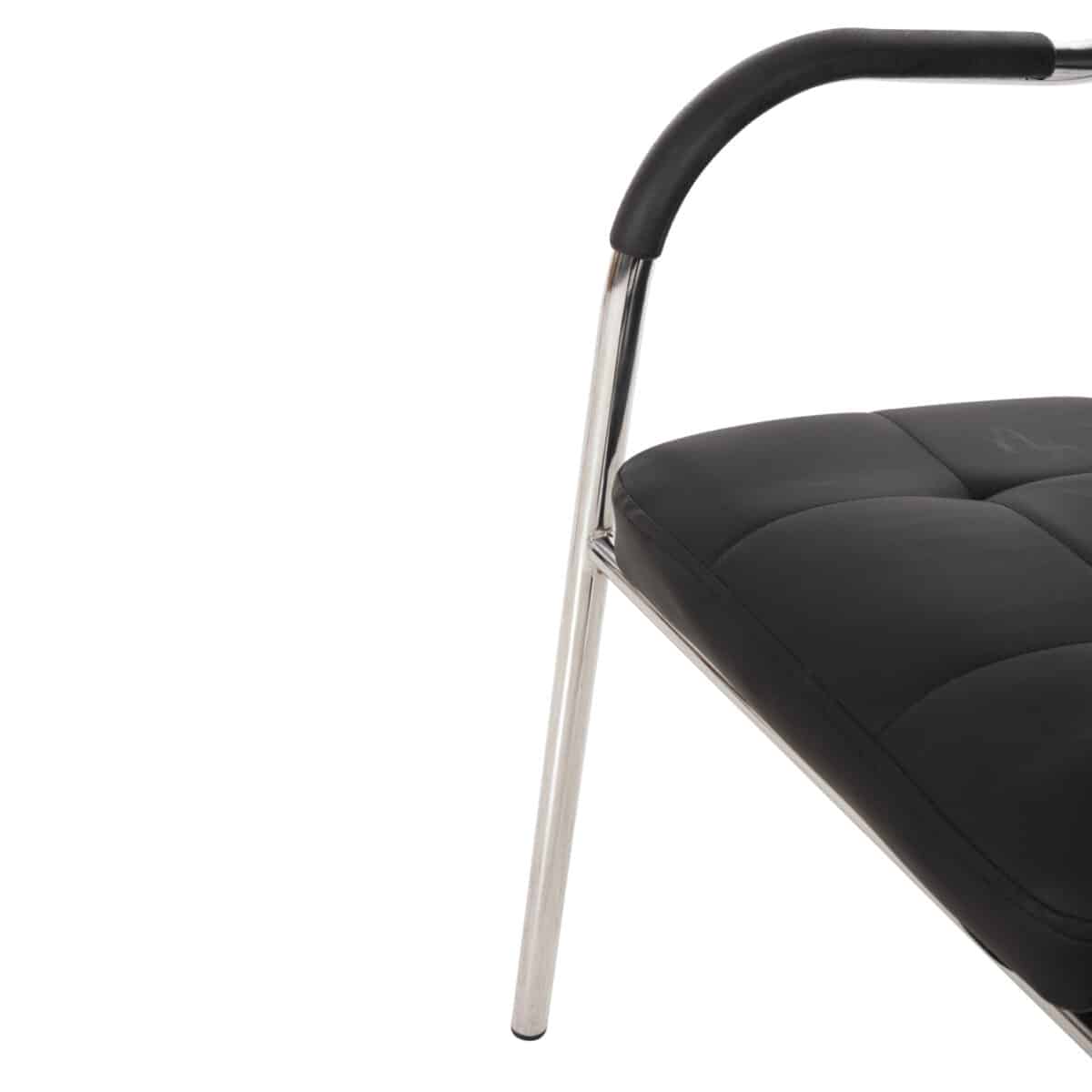 ΚΑΡΕΚΛΑ ΕΠΙΣΚΕΠΤΟΥ OBERON HM1018.01 ΜΑΥΡΟ PU 51x52x86Υ εκ. - Image 10