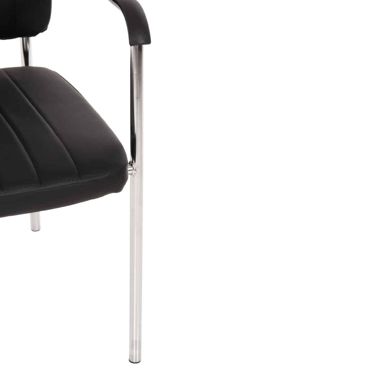 ΚΑΡΕΚΛΑ QUESTA ΜΕ ΜΠΡΑΤΣΑ HM1070.01 ΜΑΥΡΗ 54x62x84 εκ. - Image 10