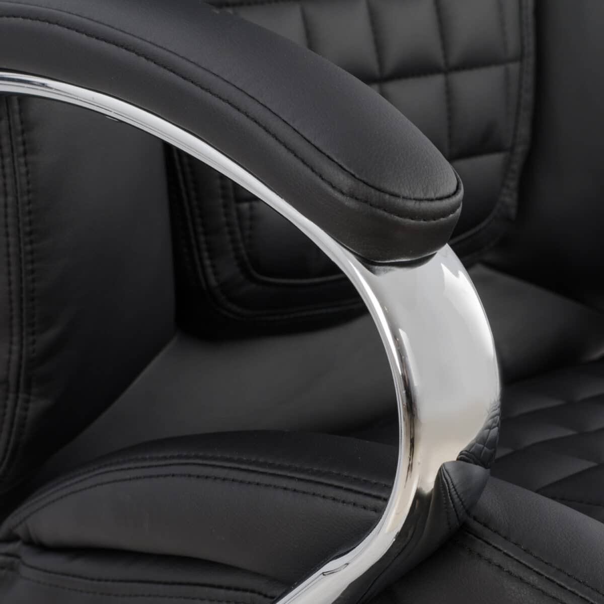 ΚΑΡΕΚΛΑ ΓΡΑΦΕΙΟΥ KIEV HM1097.01 ΜΑΥΡΗ 65x80x127cm - Image 7