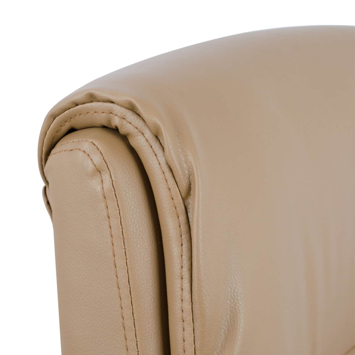 ΚΑΡΕΚΛΑ ΓΡΑΦΕΙΟΥ ZAMORA ΔΙΕΥΘΥΝΤΙΚΗ HM1087.09 ΣΕ CAMEL ΧΡΩΜΑ 51x71x123 εκ. - Image 7