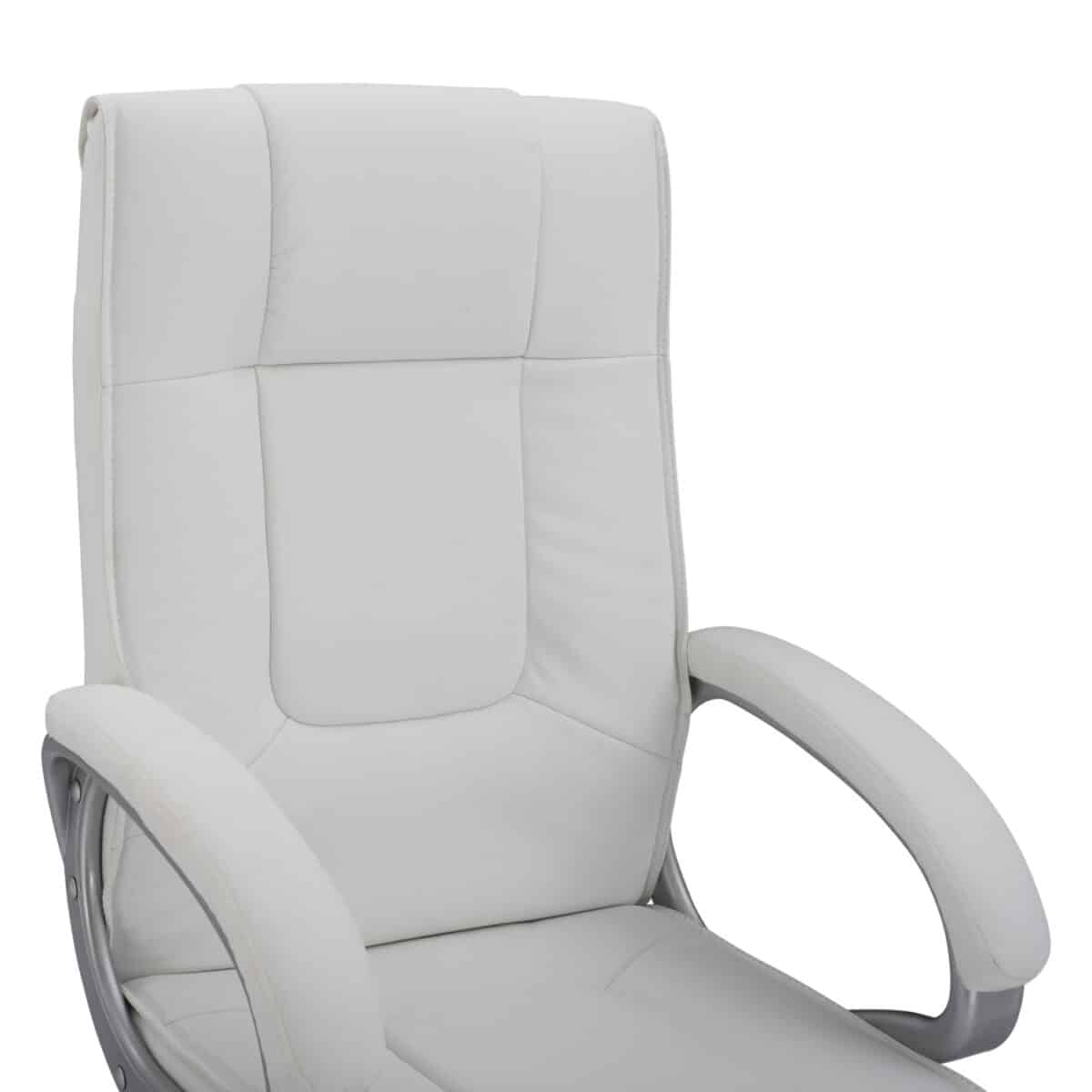 ΚΑΡΕΚΛΑ ΓΡΑΦΕΙΟΥ CHANDER HM1092.02 ΛΕΥΚΗ 63x66x116 εκ. - Image 7