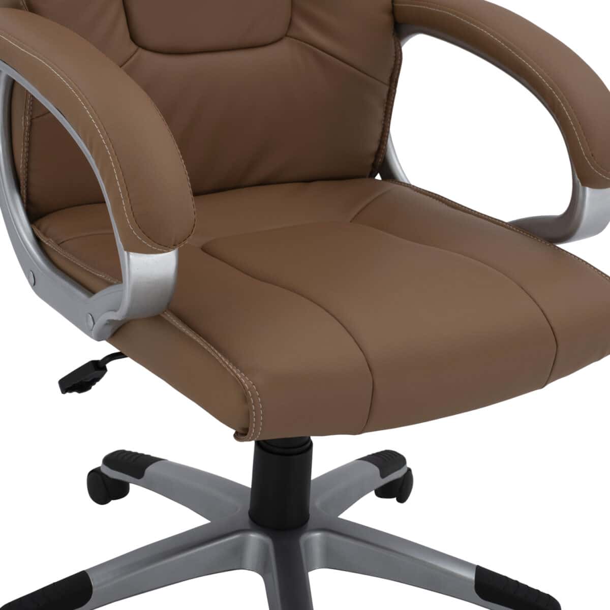 ΚΑΡΕΚΛΑ ΓΡΑΦΕΙΟΥ CHANDER HM1092.09 ΣΕ CAMEL ΑΠΟΧΡΩΣΗ 63x66x116 εκ. - Image 8