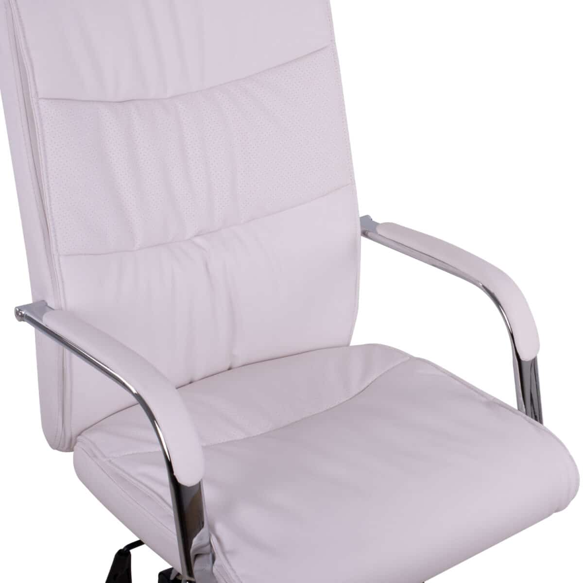 ΚΑΡΕΚΛΑ ΓΡΑΦΕΙΟΥ ΔΙΕΥΘΥΝΤΙΚΗ ΛΕΥΚΗ ΜΕ ΒΑΣΗ ΧΡΩΜΙΟΥ JACOB HM1044.12 57Χ75,5Χ100 ΕΚ - Image 8