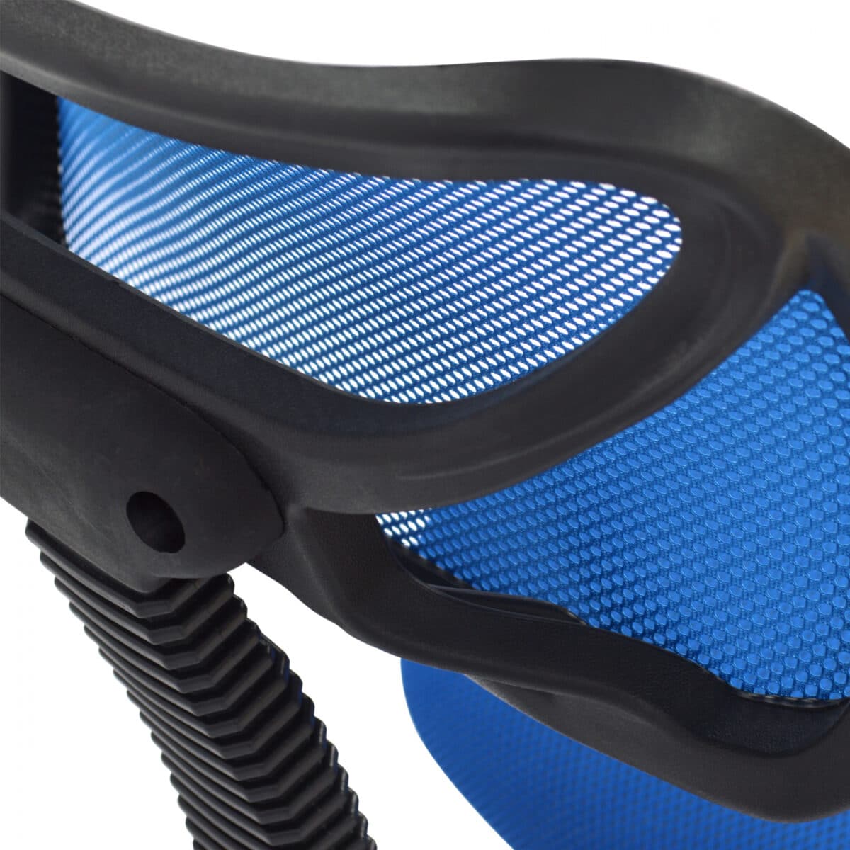 ΚΑΡΕΚΛΑ ΓΡΑΦΕΙΟΥ AKHILA HM1026.06 ΜΠΛΕ ΥΦΑΣΜΑ MESH 40,5x50,5x91,5 εκ. - Image 9