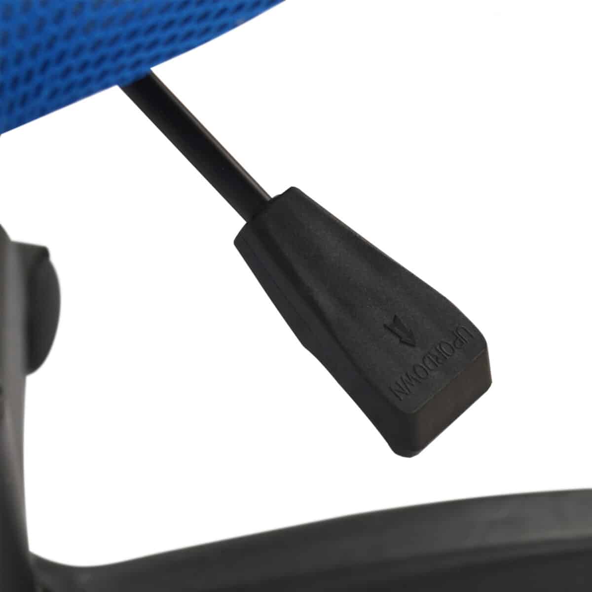 ΚΑΡΕΚΛΑ ΓΡΑΦΕΙΟΥ AKHILA HM1026.06 ΜΠΛΕ ΥΦΑΣΜΑ MESH 40,5x50,5x91,5 εκ. - Image 10