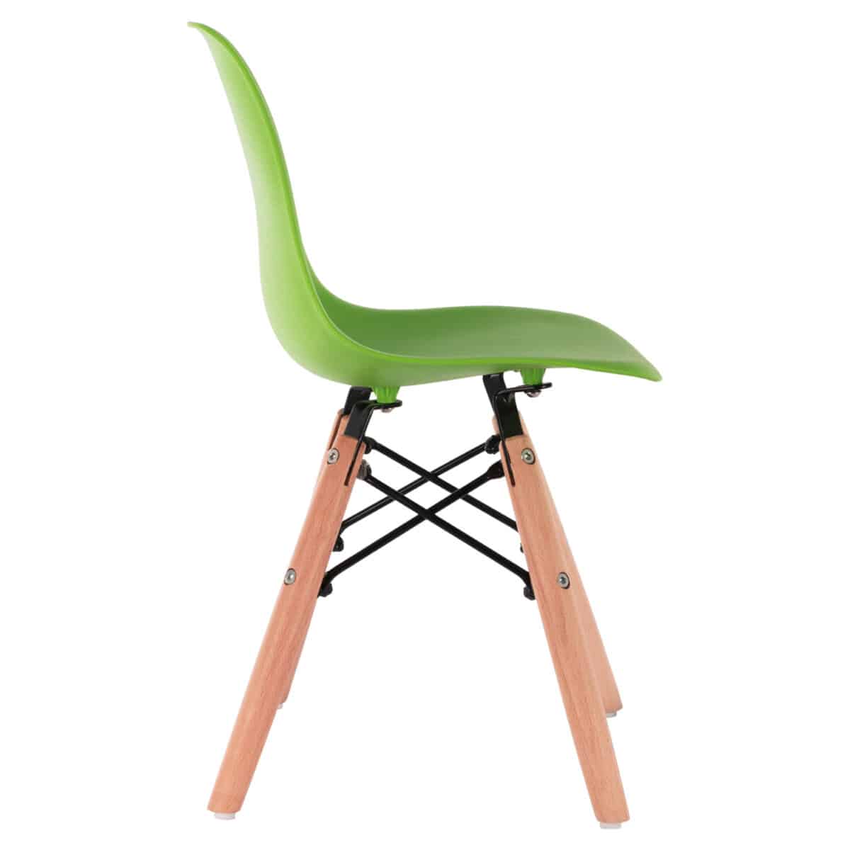 ΚΑΡΕΚΛΑ TWIST KID ΤΜΧ.HM8453.03 ΜΕ ΞΥΛΙΝΑ ΠΟΔΙΑ &ΠΡΑΣΙΝΟ ΚΑΘΙΣΜΑ 30,5Χ33Χ59 ΕΚ - Image 4