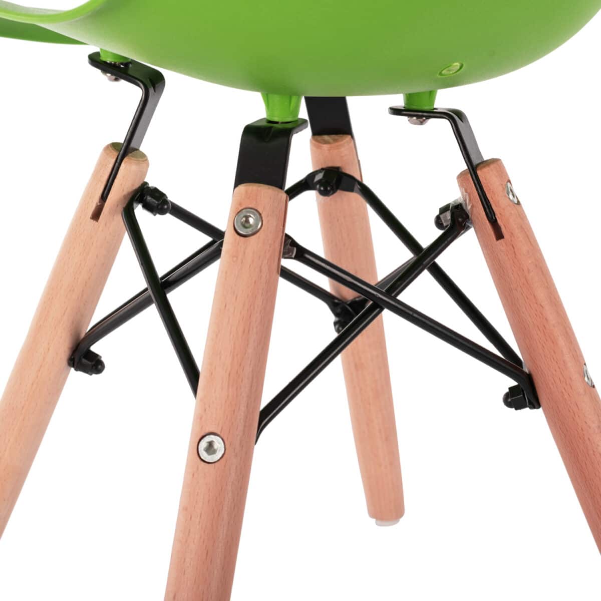 ΚΑΡΕΚΛΑ TWIST KID ΤΜΧ.HM8453.03 ΜΕ ΞΥΛΙΝΑ ΠΟΔΙΑ &ΠΡΑΣΙΝΟ ΚΑΘΙΣΜΑ 30,5Χ33Χ59 ΕΚ - Image 8