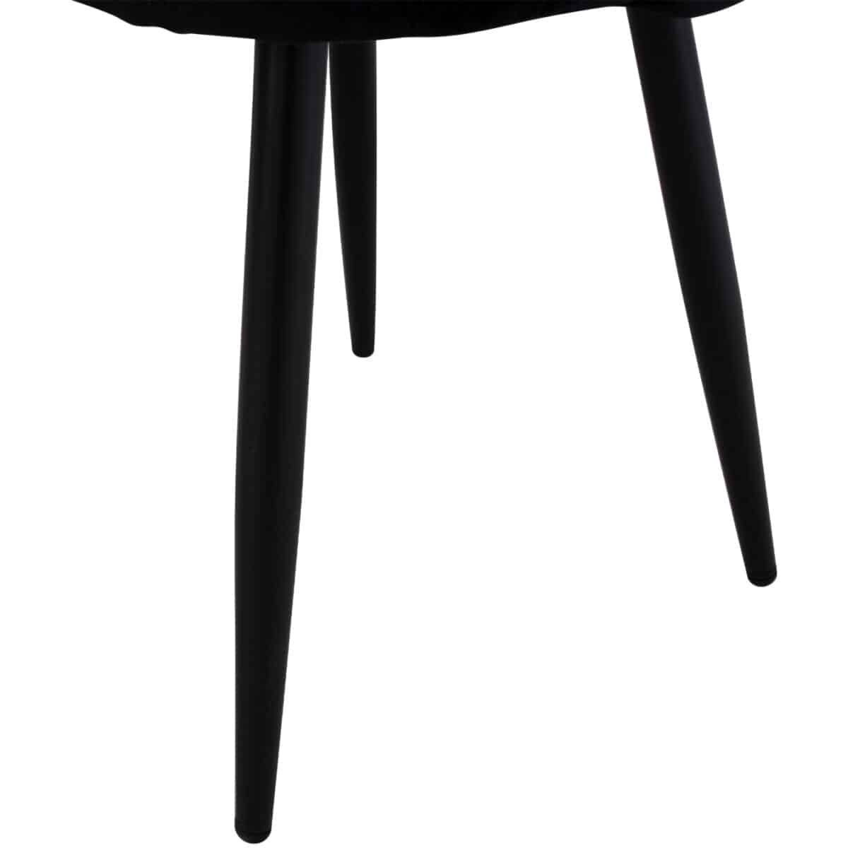 ΚΑΡΕΚΛΑ ODED ΜΕ ΜΕΤΑΛΛΙΚΑ ΜΑΥΡΑ ΠΟΔΙΑ & ΒΕΛΟΥΔΟ ΜΑΥΡΟ HM8731.14 45x52x77 εκ. - Image 10