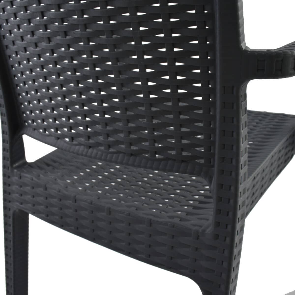 ΠΟΛΥΘΡΟΝΑ ΠΟΛΥΠΡΟΠΥΛΕΝΙΟΥ ΒΑΡΕΩΣ ΤΥΠΟΥ KAGANU DARK GREY HM5134.01 57x55,5x89 εκ. - Image 8