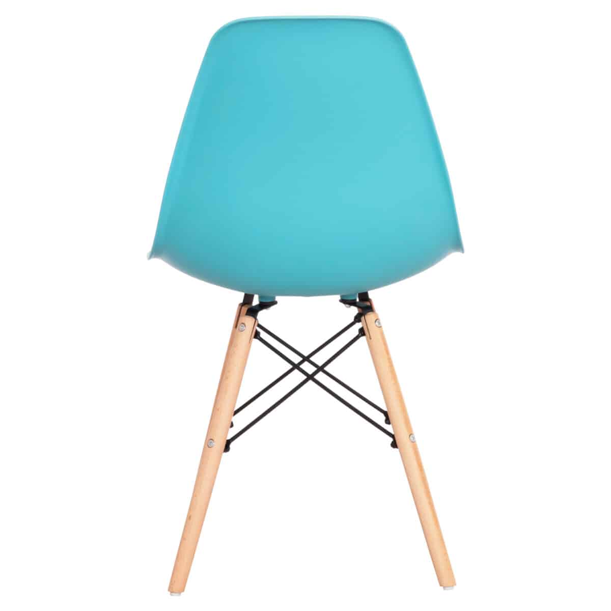 ΚΑΡΕΚΛΑ ΜΕ ΞΥΛΙΝΑ ΠΟΔΙΑ TWIST HM8460.08 PP ΤΙΡΚΟΥΑΖ ΚΑΘΙΣΜΑ 46x54x80Υεκ. - Image 6