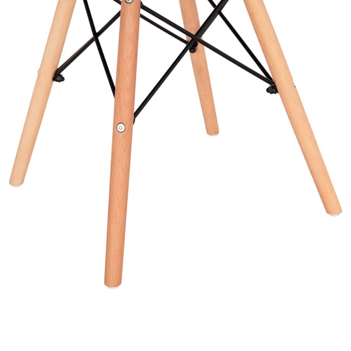 ΚΑΡΕΚΛΑ ΜΕ ΞΥΛΙΝΑ ΠΟΔΙΑ TWIST HM8460.08 PP ΤΙΡΚΟΥΑΖ ΚΑΘΙΣΜΑ 46x54x80Υεκ. - Image 10