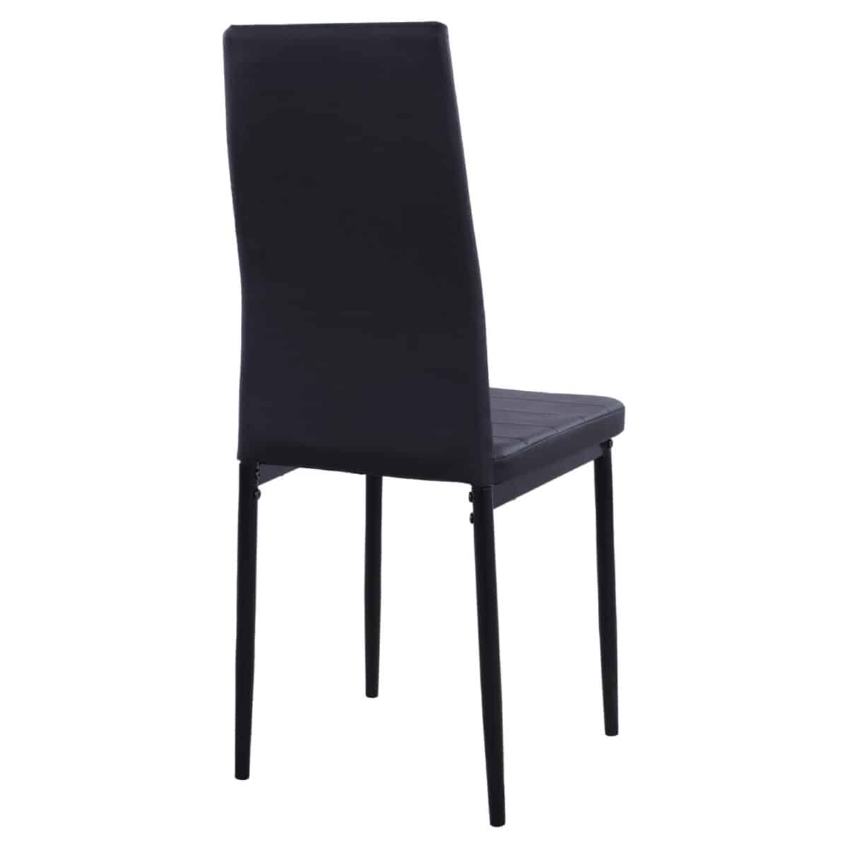 ΚΑΡΕΚΛΑ ΜΕΤΑΛΛΙΚΗ LADY HM0037.12 ΜΑΥΡΟ PU ΜΕΤΑΛΛΙΚΟ ΣΚΕΛΕΤΟ K/D 40x48x95 εκ. - Image 5