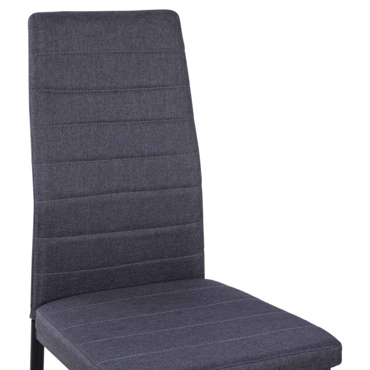 ΚΑΡΕΚΛΑ ΜΕΤΑΛΛΙΚΗ LADY HM0037.20 ΓΚΡΙ ΥΦΑΣΜΑ ΜΕΤΑΛΛΙΚΟ ΣΚΕΛΕΤΟ K/D 40x48x95 - Image 7