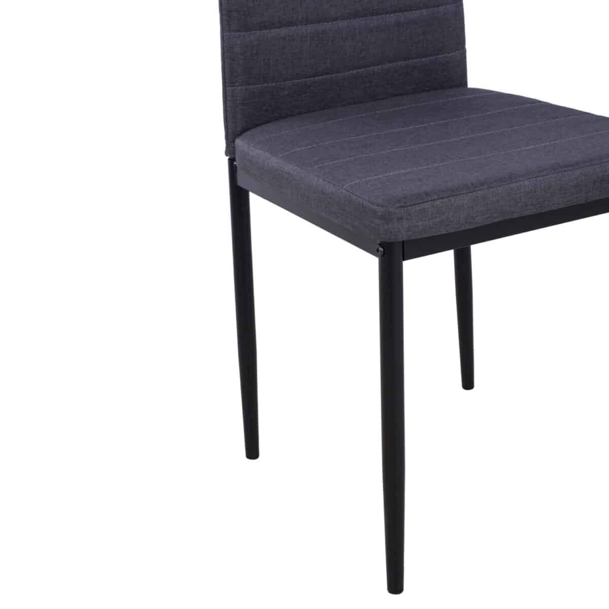 ΚΑΡΕΚΛΑ ΜΕΤΑΛΛΙΚΗ LADY HM0037.20 ΓΚΡΙ ΥΦΑΣΜΑ ΜΕΤΑΛΛΙΚΟ ΣΚΕΛΕΤΟ K/D 40x48x95 - Image 10