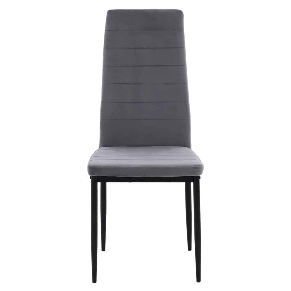 ΚΑΡΕΚΛΑ ΜΕΤΑΛΛΙΚΗ LADY HM0037.31 ΓΚΡΙ ΒΕΛΟΥΔΟ ME ΜΕΤΑΛΛΙΚΟ ΣΚΕΛΕΤΟ K/D - Image 3