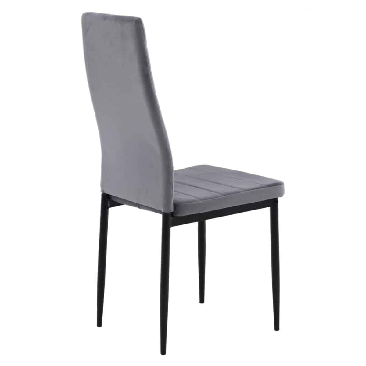 ΚΑΡΕΚΛΑ ΜΕΤΑΛΛΙΚΗ LADY HM0037.31 ΓΚΡΙ ΒΕΛΟΥΔΟ ME ΜΕΤΑΛΛΙΚΟ ΣΚΕΛΕΤΟ K/D - Image 5