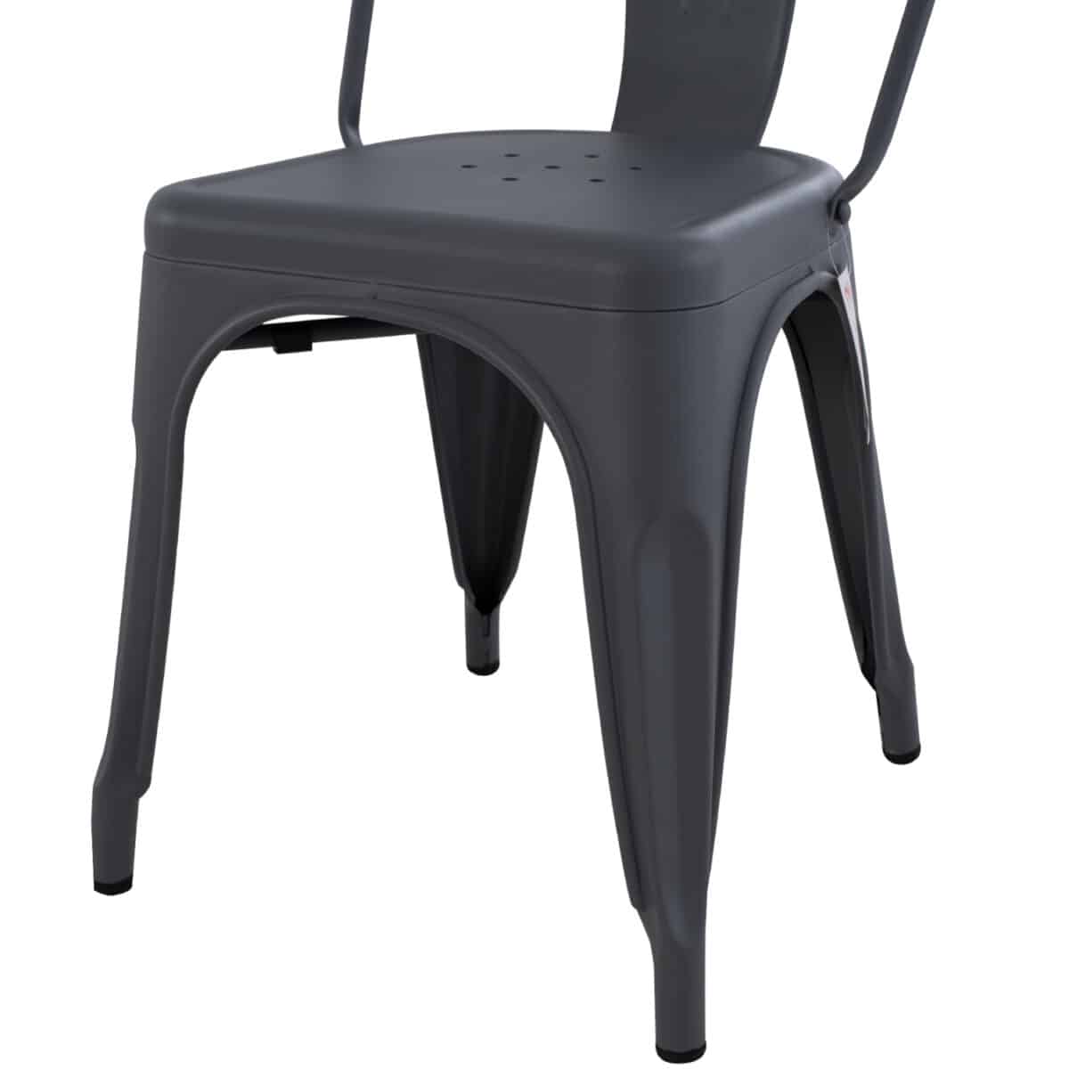 ΚΑΡΕΚΛΑ ΜΕΤΑΛΛΙΚΗ MELITA ΣΕ ΓΚΡΙ 43x50x82Y εκ. HM8641.10 - Image 9