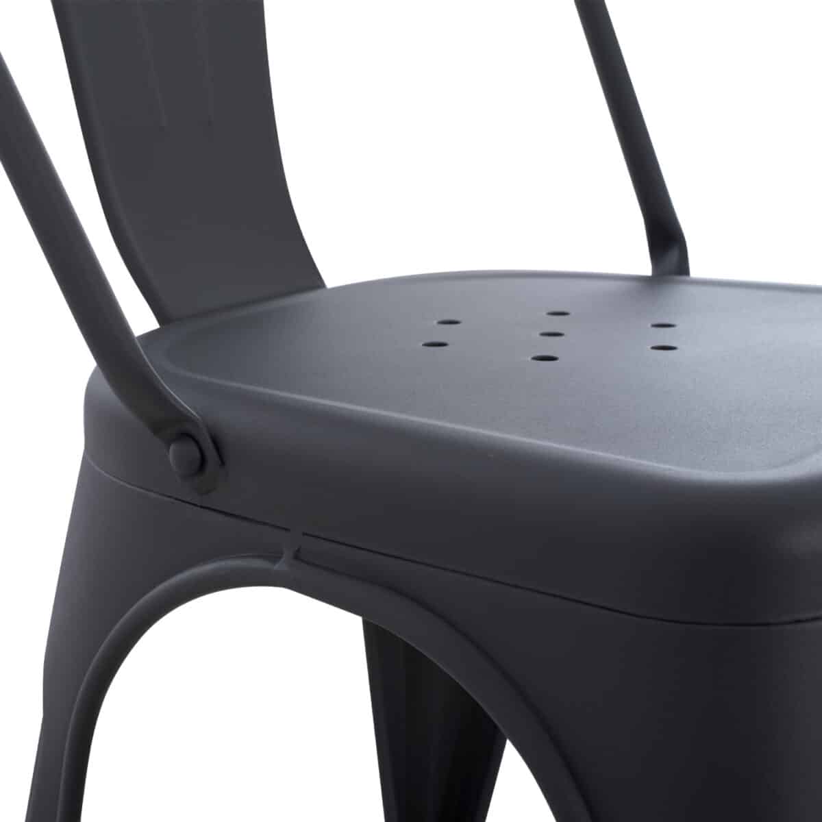 ΚΑΡΕΚΛΑ ΜΕΤΑΛΛΙΚΗ MELITA ΣΕ ΓΚΡΙ 43x50x82Y εκ. HM8641.10 - Image 10