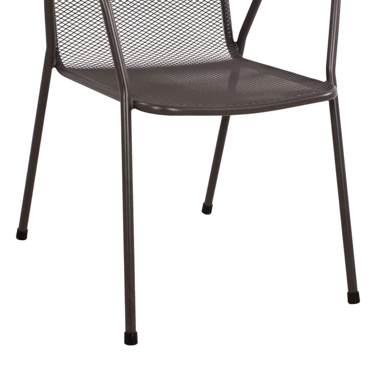 ΚΑΡΕΚΛΑ ΠΟΛΥΘΡΟΝΑ ΜΕΤΑΛΛΙΚΗ ΑΝΘΡΑΚΙ ELIJAH HM5005.01 54x62x89Υ ΕΚ. - Image 9