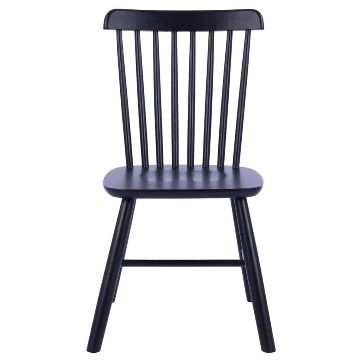 ΚΑΡΕΚΛΑ ΤΡΑΠΕΖΑΡΙΑΣ LUCIEN HM8645.02 ΞΥΛΟ ΟΞΙΑΣ ΣΕ ΜΑΥΡΟ ΜΑΤ ΧΡΩΜΑ 48x54x86Υεκ. - Image 3