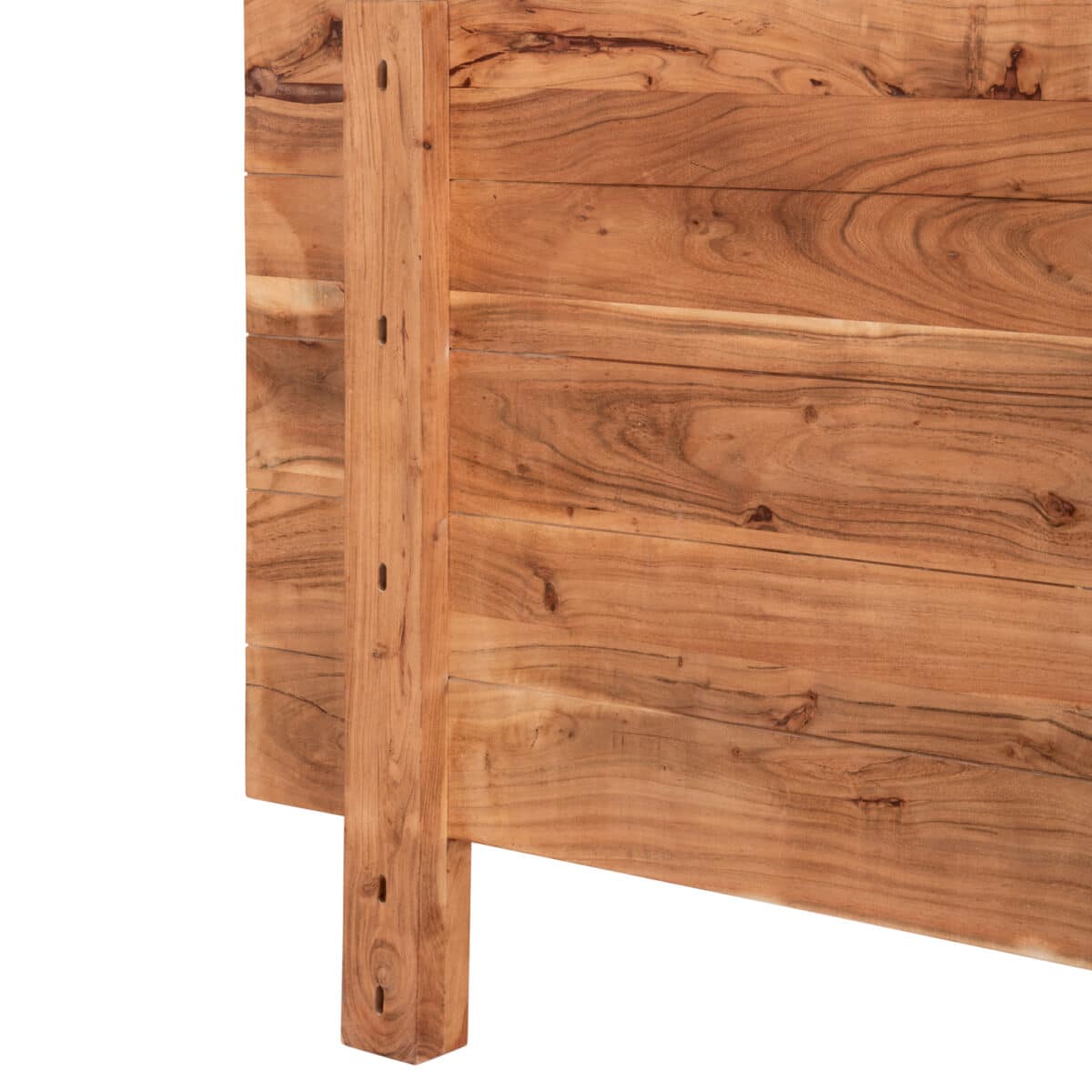 ΚΡΕΒΑΤΙ ALICIA ΑΠΟ ΜΕΤΑΛΛΟ ΚΑΙ ΜΑΣΙΦ ΞΥΛΟ ΑΚΑΚΙΑΣ 217x180,5x94Yεκ.(ΣΤΡΩΜΑ 160Χ200)HM8359.11 - Image 10