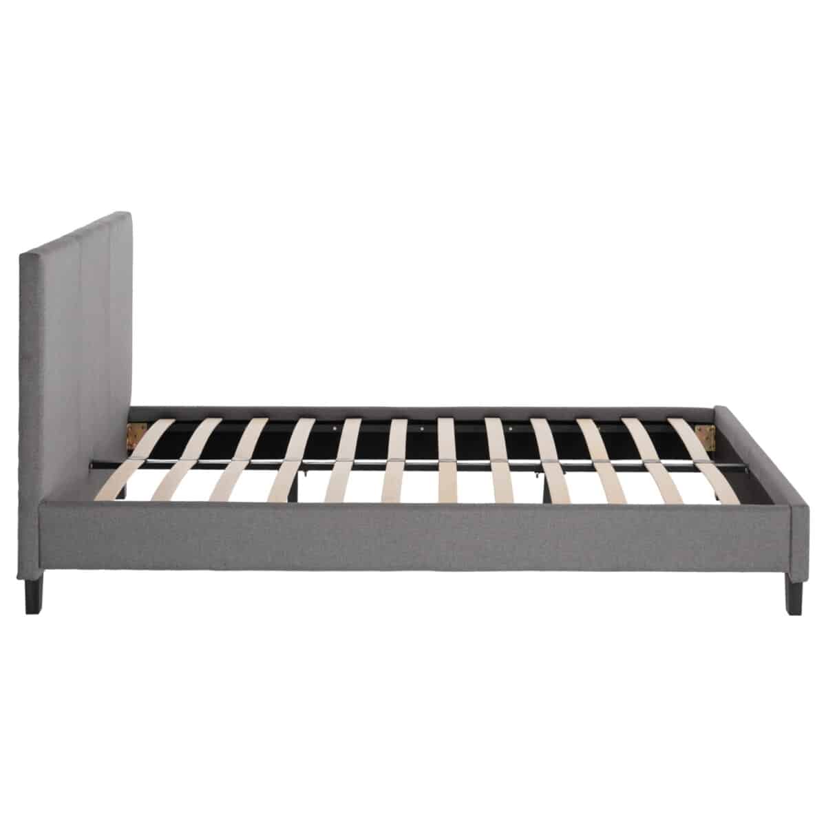 ΚΡΕΒΑΤΙ BECCA ΑΠΟ ΥΦΑΣΜΑ ΓΚΡΙ HM553.11 ΓΙΑ ΣΤΡΩΜΑ 150x200 EK. - Image 5