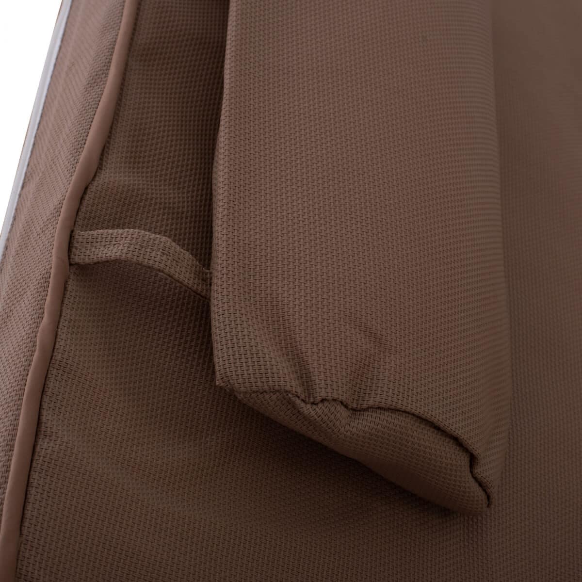 ΜΑΞΙΛΑΡΙ ΞΑΠΛΩΣΤΡΑΣ TEXTILENE 600gr/m2 2X1 SIFNOS ΜΟΚΑ HM11237.04T 194x70x11εκ. - Image 8