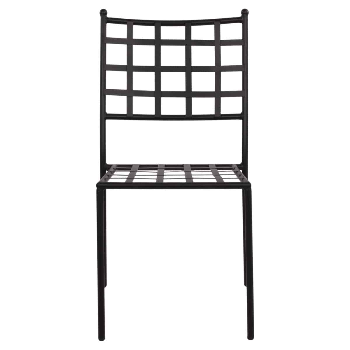 ΜΕΤΑΛΛΙΚΗ ΚΑΡΕΚΛΑ EMERY HM5509 ΣΕ ΜΑΥΡΗ ΑΠΟΧΡΩΣΗ 46x58x88  cm - Image 3