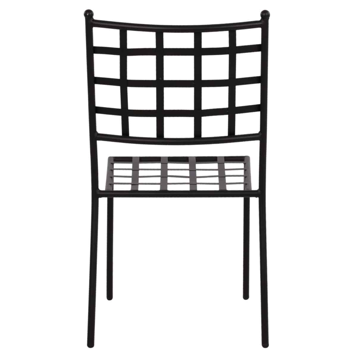 ΜΕΤΑΛΛΙΚΗ ΚΑΡΕΚΛΑ EMERY HM5509 ΣΕ ΜΑΥΡΗ ΑΠΟΧΡΩΣΗ 46x58x88  cm - Image 6