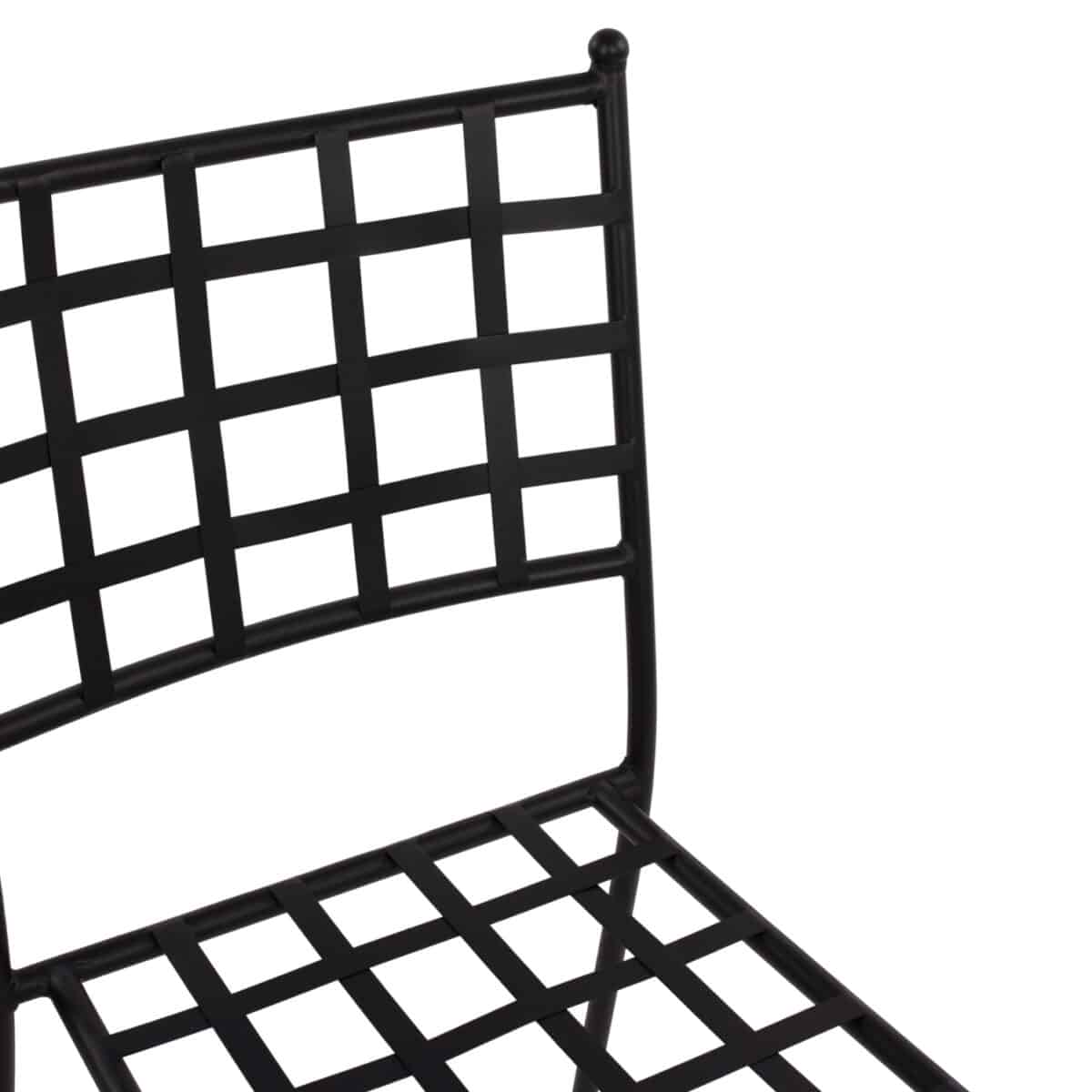 ΜΕΤΑΛΛΙΚΗ ΚΑΡΕΚΛΑ EMERY HM5509 ΣΕ ΜΑΥΡΗ ΑΠΟΧΡΩΣΗ 46x58x88  cm - Image 7