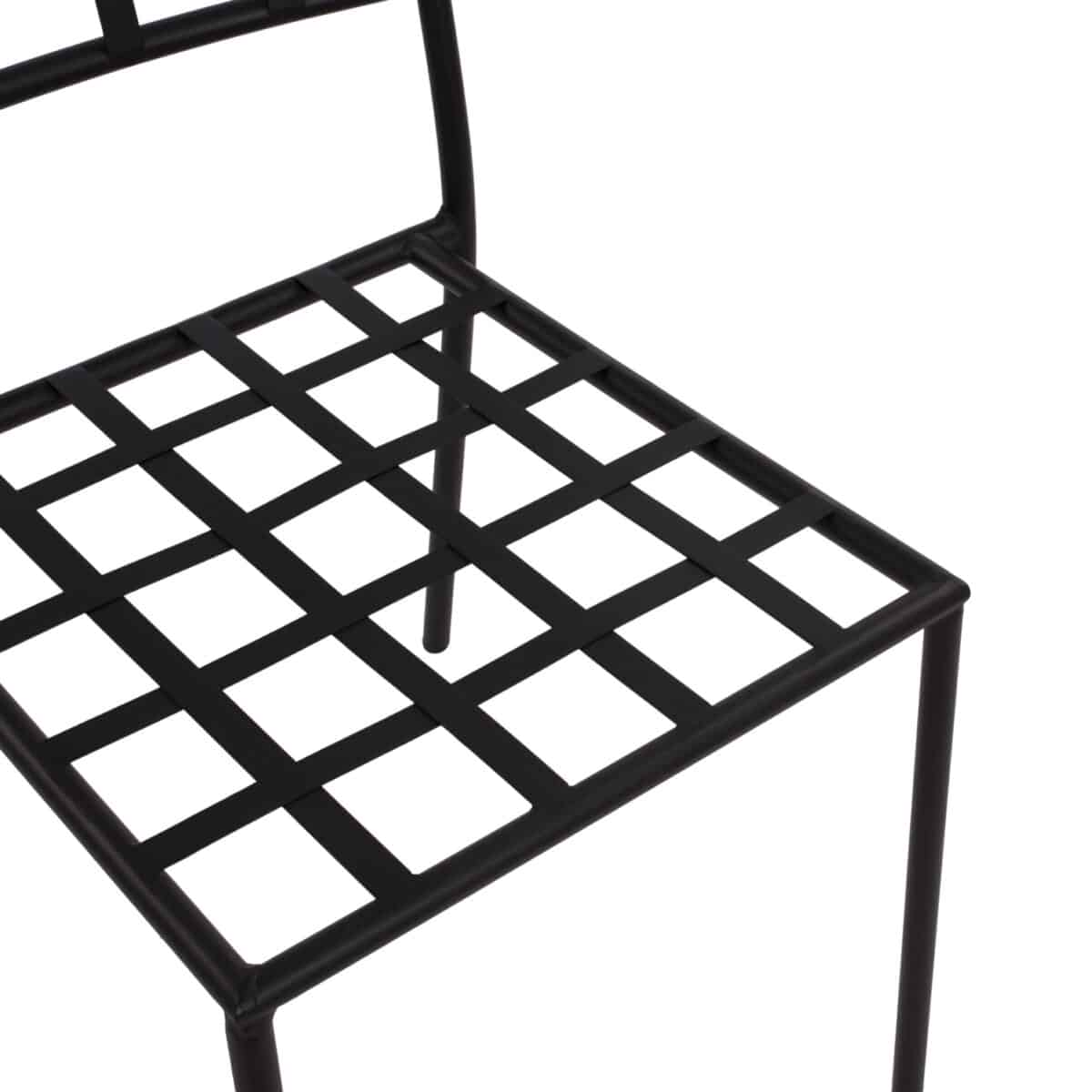 ΜΕΤΑΛΛΙΚΗ ΚΑΡΕΚΛΑ EMERY HM5509 ΣΕ ΜΑΥΡΗ ΑΠΟΧΡΩΣΗ 46x58x88  cm - Image 8