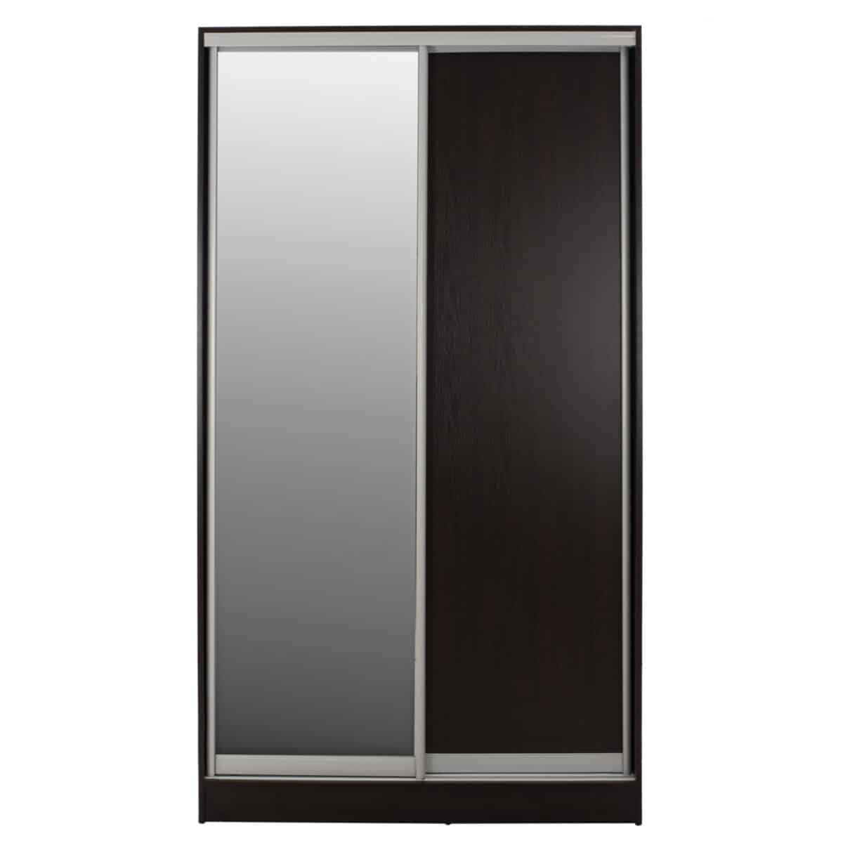 ΝΤΟΥΛΑΠΑ ΣΥΡΟΜΕΝΗ ADLER ΣΥΡΟΜΕΝΗ ΜΕΛΑΜΙΝΗΣ 120x60x220Υεκ. ΔΙΦΥΛΛΗ WENGE ΜΕ ΚΑΘΡΕΠΤΗ HM2460.02 - Image 3