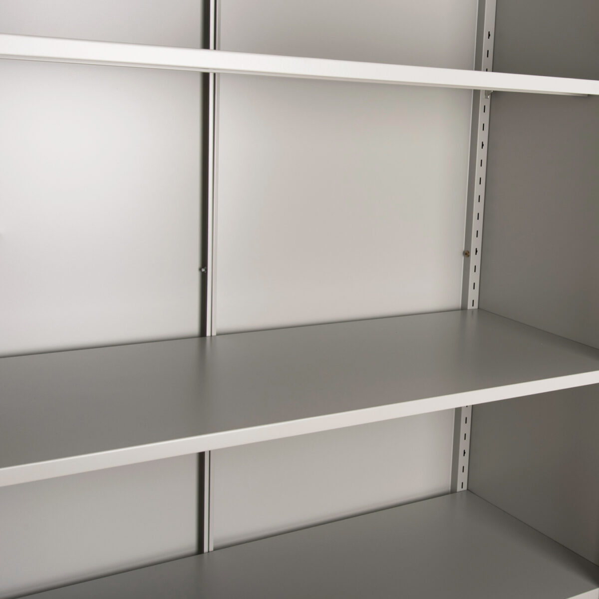 ΝΤΟΥΛΑΠΑ ΜΕΤΑΛΛΙΚΗ DURON HM21000 ΔΙΦΥΛΛΗ ΜΕ 5 ΑΠΟΘ.ΧΩΡΟΥΣ & ΠΟΔΙΑ- ΓΚΡΙ 90Χ40Χ190Yεκ - Image 6