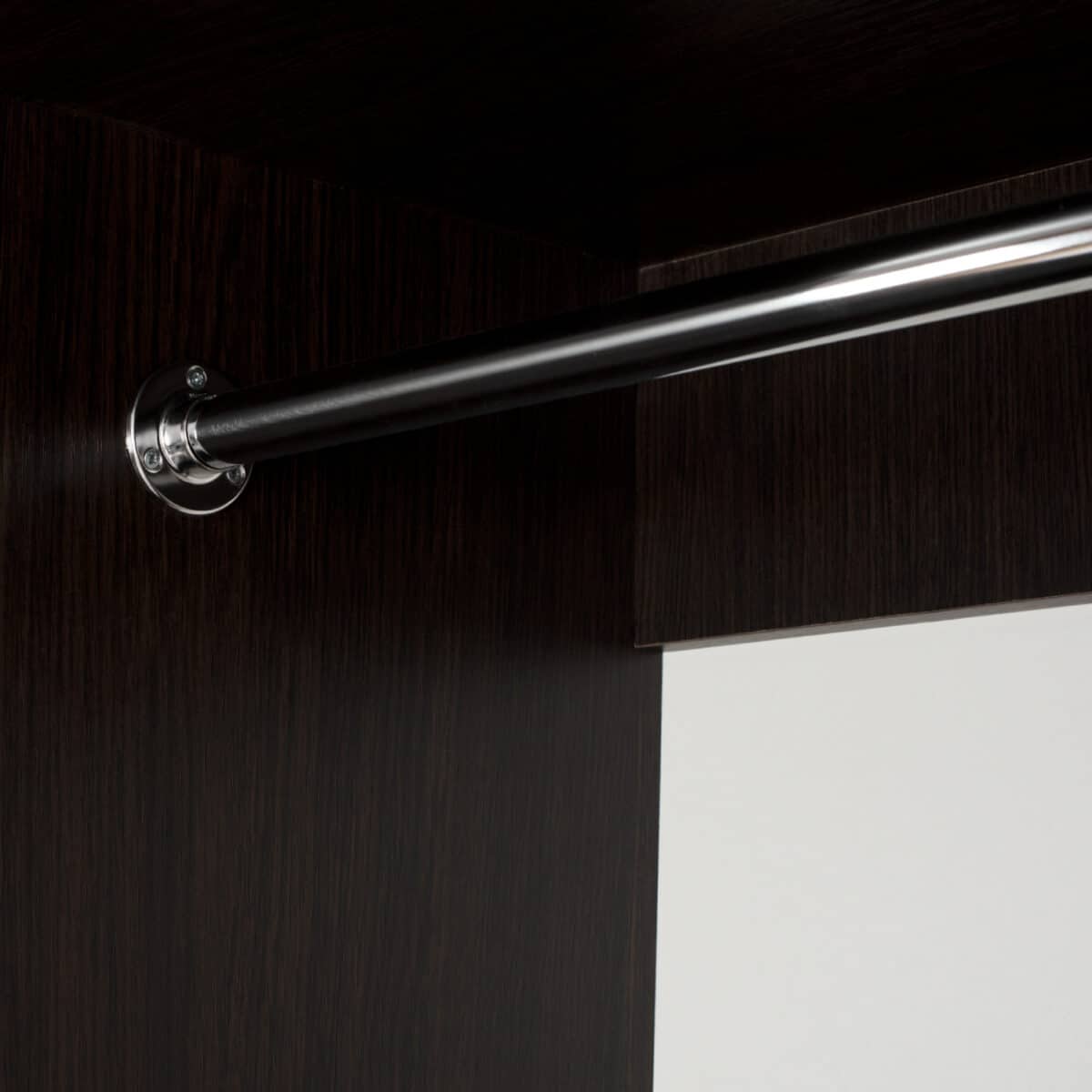 ΝΤΟΥΛΑΠΑ ΣΥΡΟΜΕΝΗ ADLER ΜΕΛΑΜΙΝΗΣ WENGE ΜΕ ΚΑΘΡΕΠΤΗ HM2437.02  180X60X210Υεκ. - Image 8