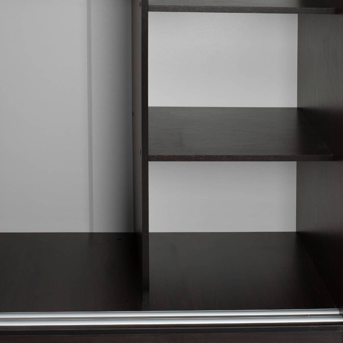 ΝΤΟΥΛΑΠΑ ΣΥΡΟΜΕΝΗ ADLER ΜΕΛΑΜΙΝΗΣ WENGE ΜΕ ΚΑΘΡΕΠΤΗ HM2437.02  180X60X210Υεκ. - Image 10