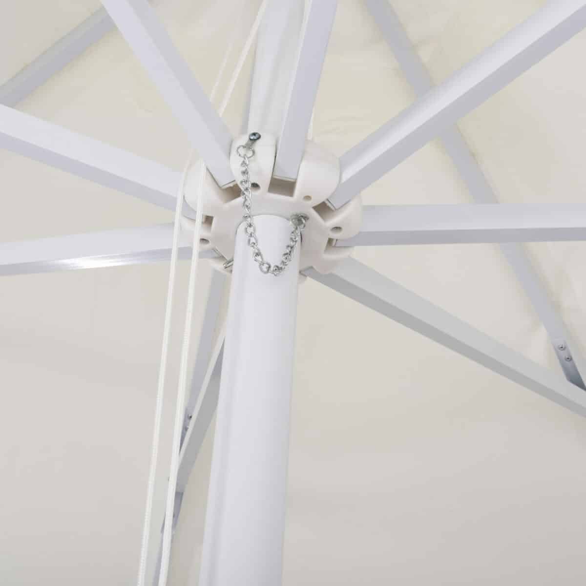 ΟΜΠΡΕΛΑ ELEAZAR 3x3x2,83M ΑΛΟΥΜΙΝΙΟΥ ΜΕ ΠΑΝΙ ΣΕ ΕΚΡΟΥ ΑΠΟΧΡΩΣΗ HM6026.01 - Image 6