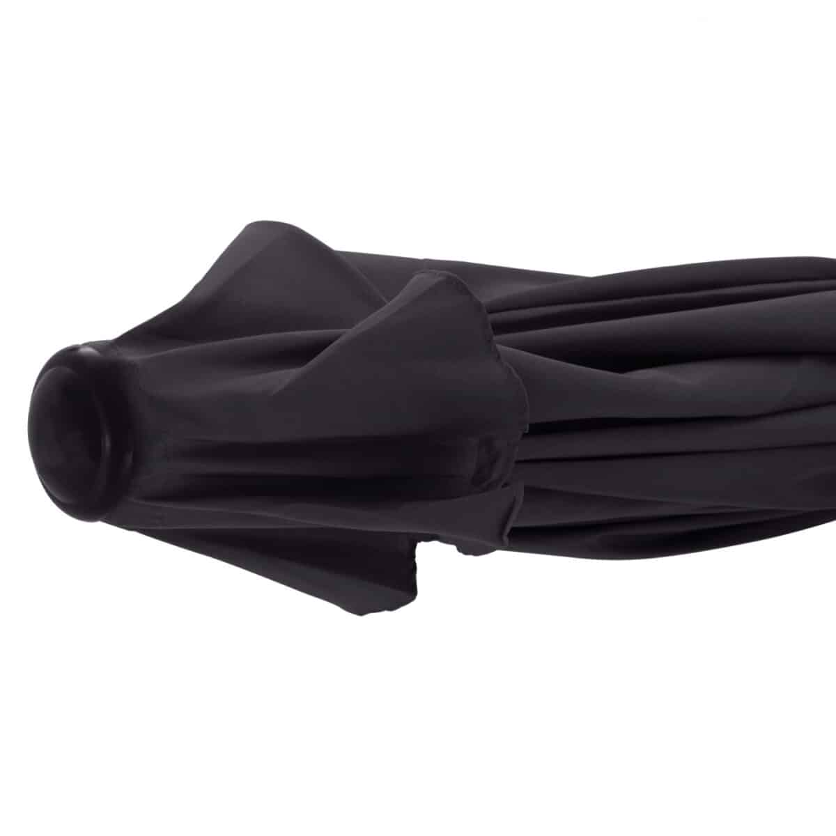 ΟΜΠΡΕΛΑ ΑΛΟΥΜΙΝΙΟΥ KACEN Φ250x236 εκ. ΜΕ 6 ΑΚΤΙΝΕΣ ΓΚΡΙ ΠΑΝΙ HM6030.10 - Image 8