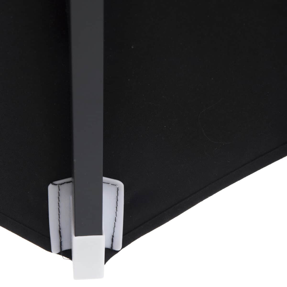 ΟΜΠΡΕΛΑ ΕΠΑΓΓΕΛΜΑΤΙΚΗ ALU 2.20x2.20 ΜΑΥΡΟ ΠΑΝΙ ΑΚΡΥΛΙΚΟ 8ΑΚΤΙΝΕΣ HM6013.03 - Image 7