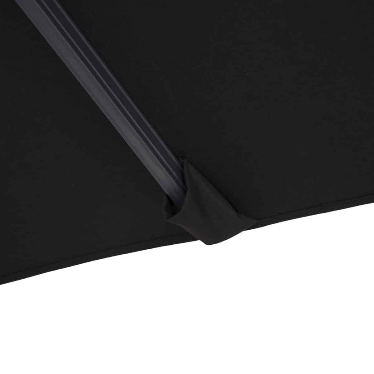 ΟΜΠΡΕΛΑ SHADER HM6025.03 ALU ΕΠΑΓΓΕΛΜΑΤΙΚΗ ΚΡΕΜΑΣΤΗ 3X3 360 ΜΟΙΡΩΝ ME ΜΑΥΡΟ ΑΚΡΥΛΙΚΟ ΠΑΝΙ - Image 7