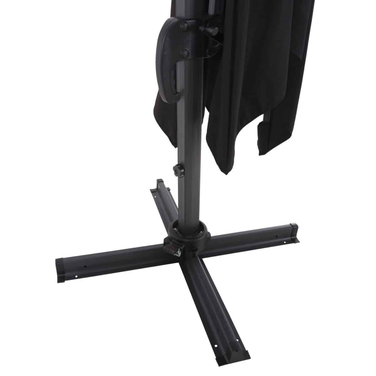 ΟΜΠΡΕΛΑ SHADER HM6025.03 ALU ΕΠΑΓΓΕΛΜΑΤΙΚΗ ΚΡΕΜΑΣΤΗ 3X3 360 ΜΟΙΡΩΝ ME ΜΑΥΡΟ ΑΚΡΥΛΙΚΟ ΠΑΝΙ - Image 10