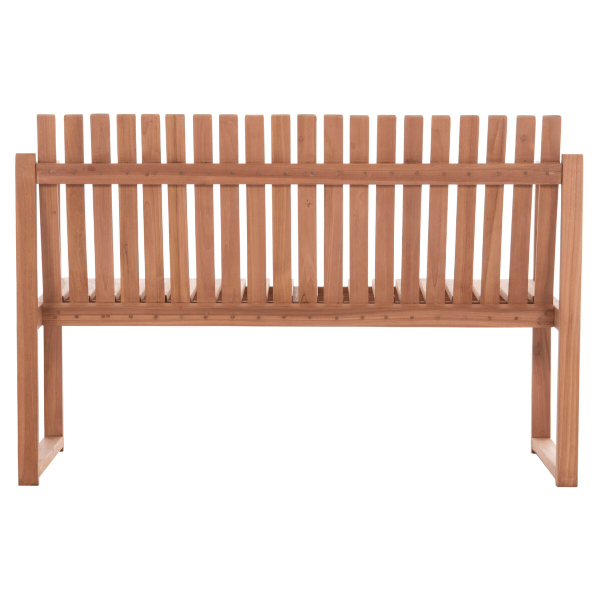 ΠΑΓΚΑΚΙ ΚΗΠΟΥ 2ΘΕΣΙΟ VED HM18124 ΞΥΛΟ TEAK--ΦΥΣΙΚΟ ΧΡΩΜΑ 130x60x86Υεκ. - Image 6