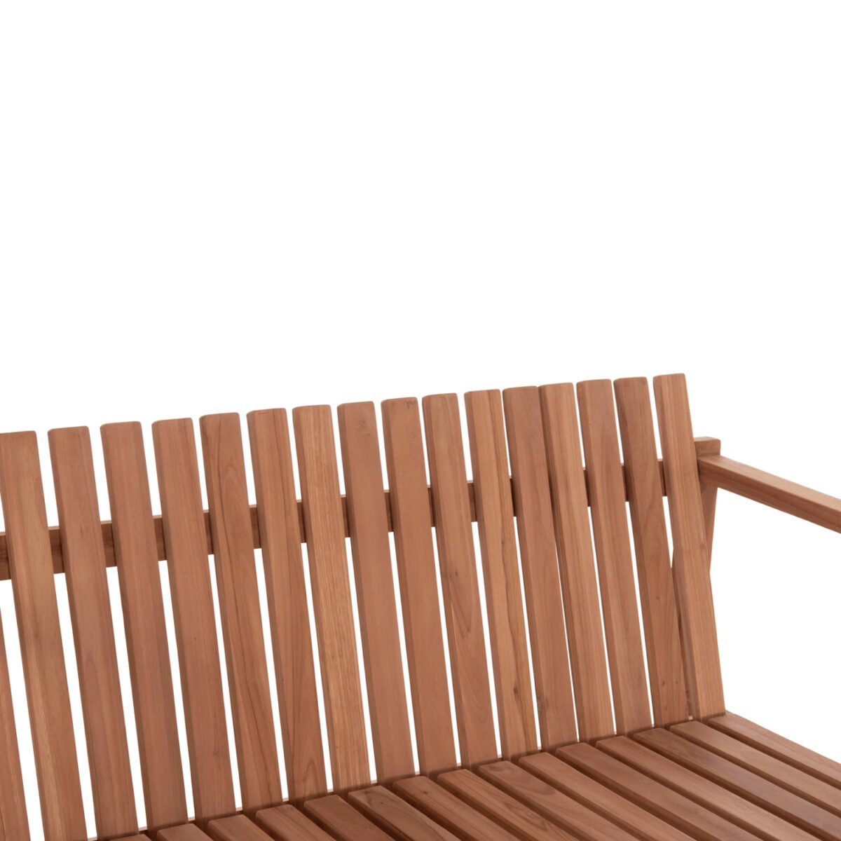 ΠΑΓΚΑΚΙ ΚΗΠΟΥ 2ΘΕΣΙΟ VED HM18124 ΞΥΛΟ TEAK--ΦΥΣΙΚΟ ΧΡΩΜΑ 130x60x86Υεκ. - Image 7