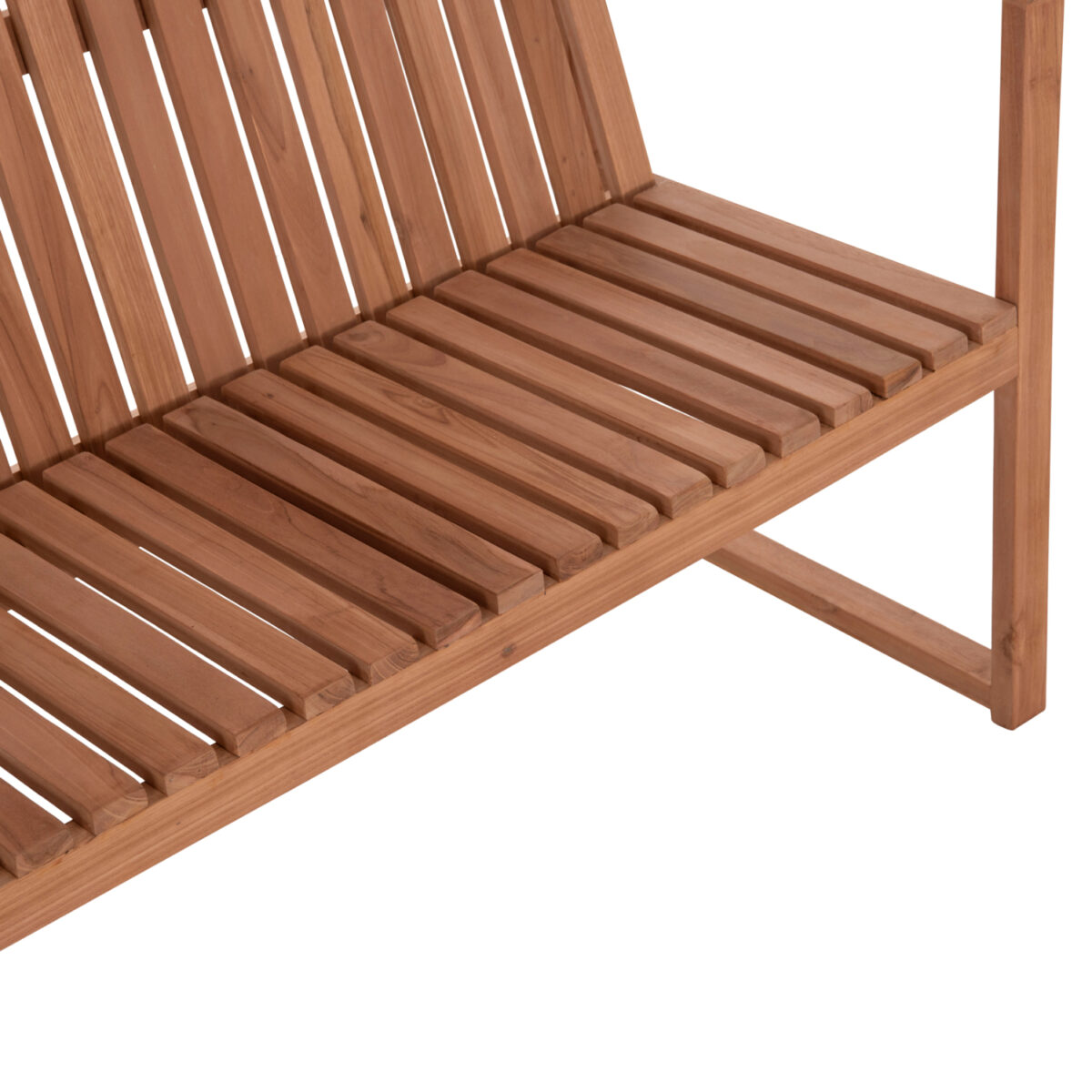 ΠΑΓΚΑΚΙ ΚΗΠΟΥ 2ΘΕΣΙΟ VED HM18124 ΞΥΛΟ TEAK--ΦΥΣΙΚΟ ΧΡΩΜΑ 130x60x86Υεκ. - Image 8