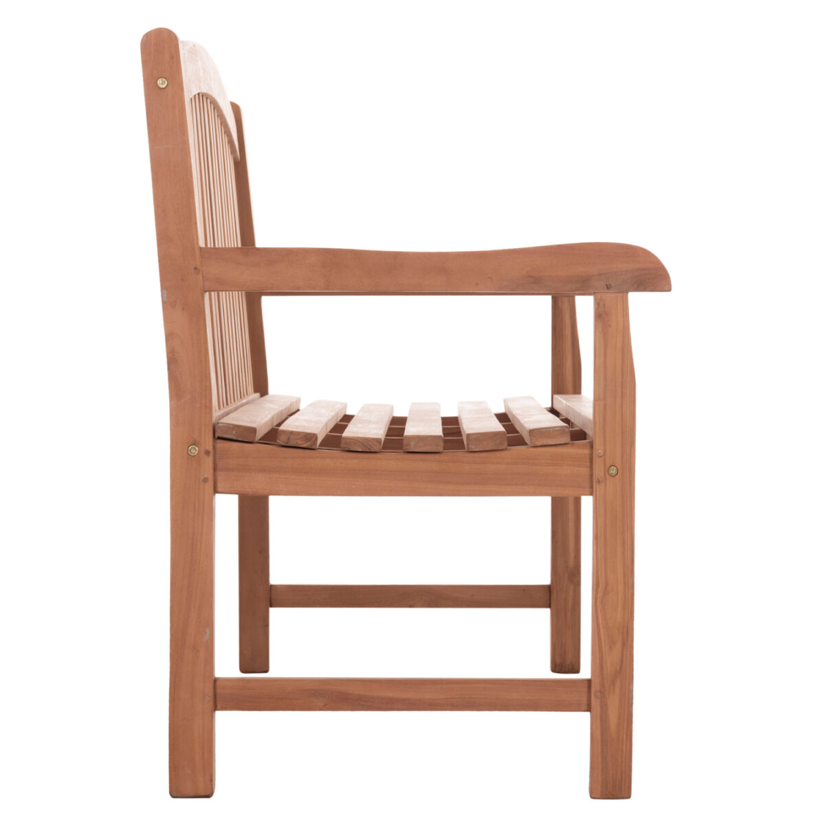 ΠΑΓΚΑΚΙ ΚΗΠΟΥ 3ΘΕΣΙΟ ELENA HM18125 ΞΥΛΟ TEAK--ΦΥΣΙΚΟ 150x61x95Υεκ. - Image 4