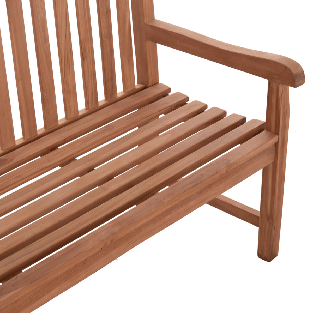 ΠΑΓΚΑΚΙ ΚΗΠΟΥ 3ΘΕΣΙΟ ELENA HM18125 ΞΥΛΟ TEAK--ΦΥΣΙΚΟ 150x61x95Υεκ. - Image 8