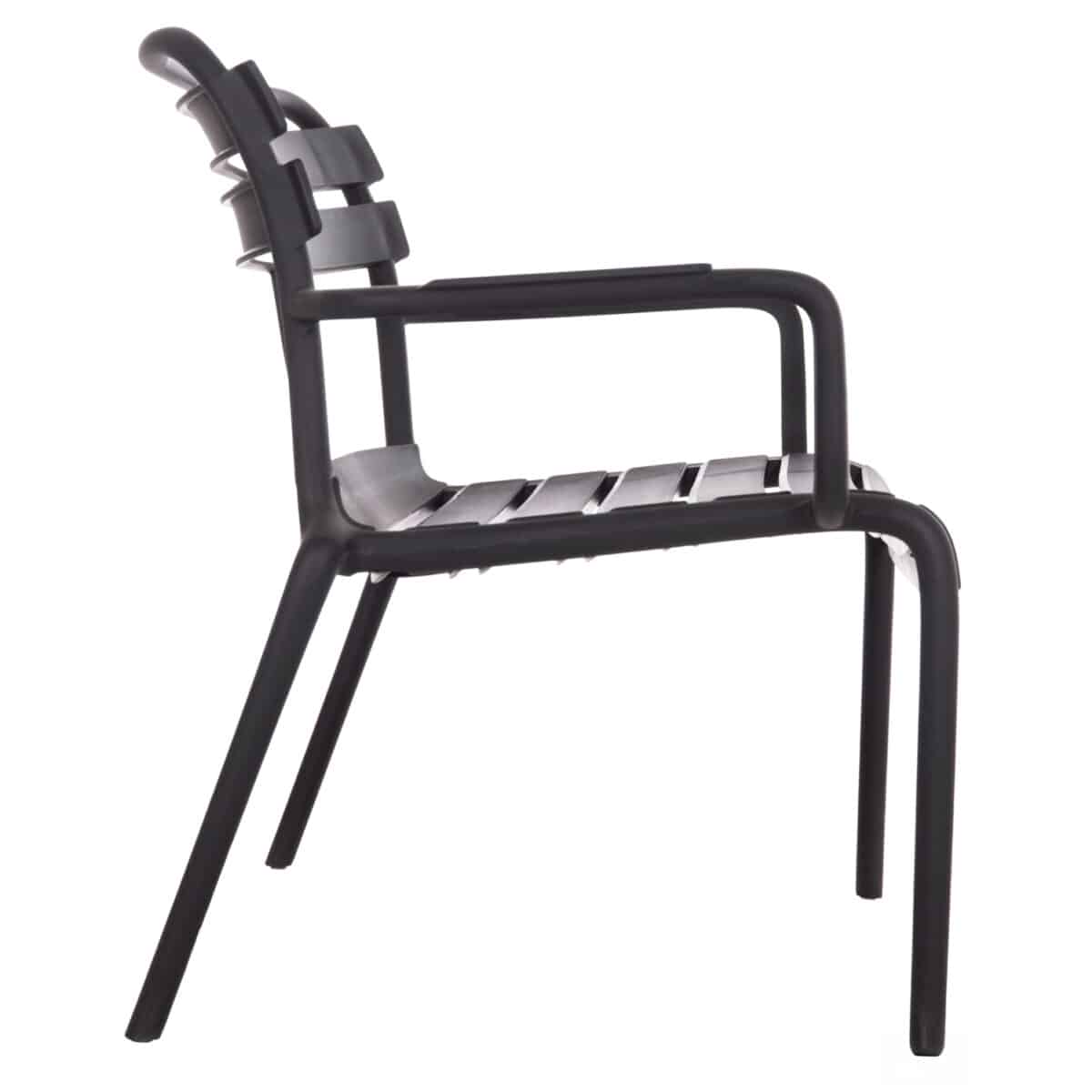 ΠΑΓΚΑΚΙ ΠΟΛΥΠΡΟΠΥΛΕΝΙΟΥ 2ΘΕΣΙΟ KORVER HM6332.02 ΜΑΥΡΟ 113x65x76Υεκ. - Image 4