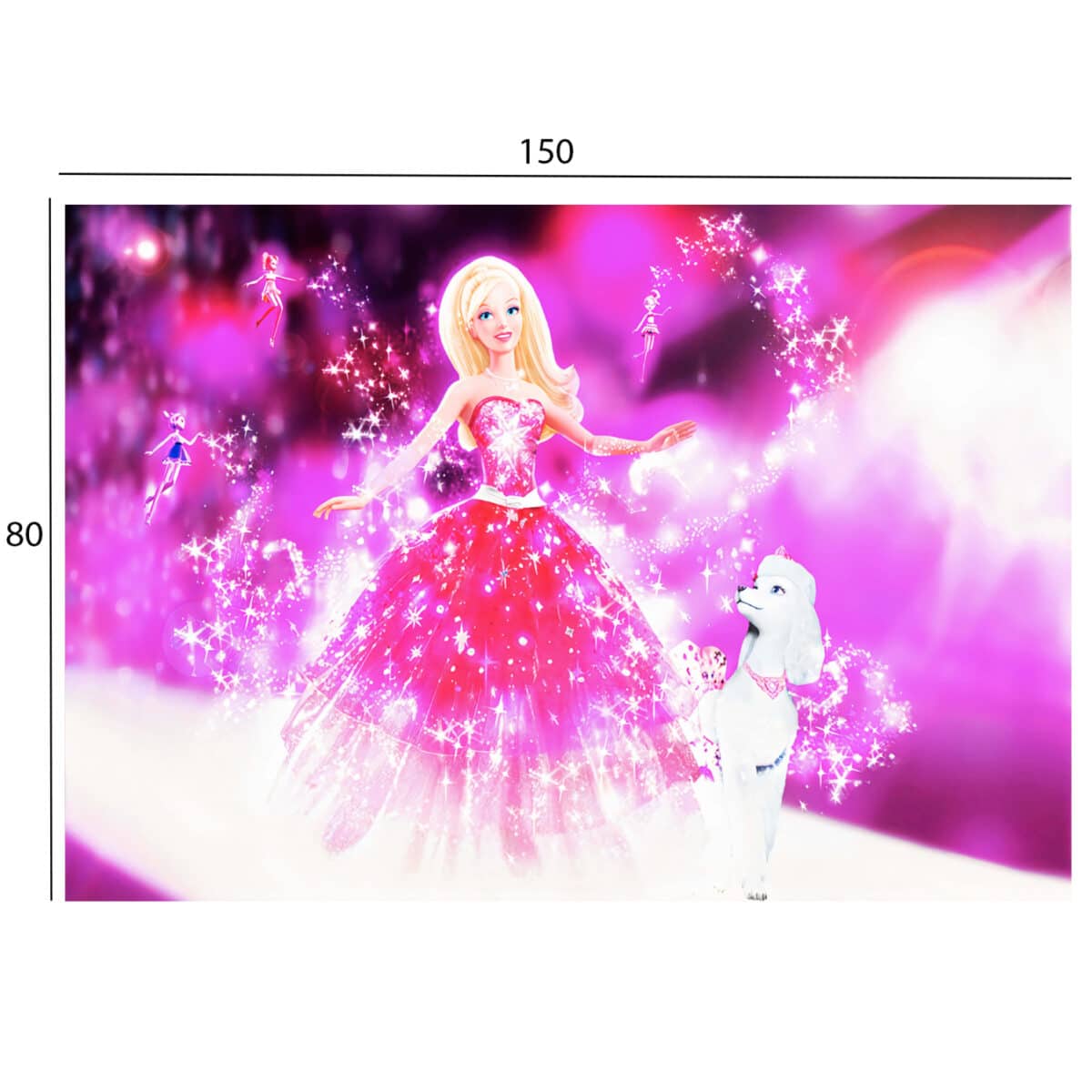 ΠΑΙΔΙΚΟ ΧΑΛΙ ΜΕ ΚΡΟΣΙΑ ΣΕΙΡΑ KIDDER HM7678.05 ΡΟΖ 80Χ150 εκ. - Image 2