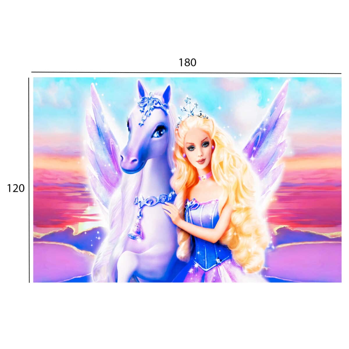 ΠΑΙΔΙΚΟ ΧΑΛΙ ΜΕ ΚΡΟΣΙΑ HM7679.06 ΜΩΒ 120Χ180 εκ. - Image 2