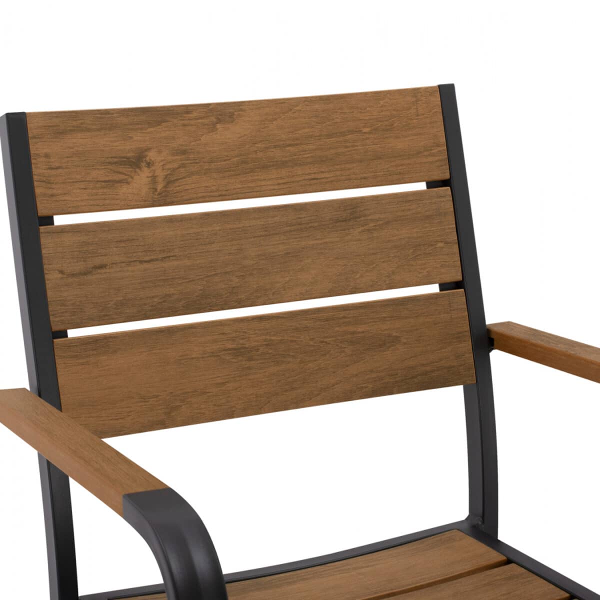 ΠΟΛΥΘΡΟΝΑ ΑΛΟΥΜΙΝΙΟΥ SAGA ΑΝΘΡΑΚΙ ΜΕ POLYWOOD HM5127.02 55x56x85Υεκ. - Image 8