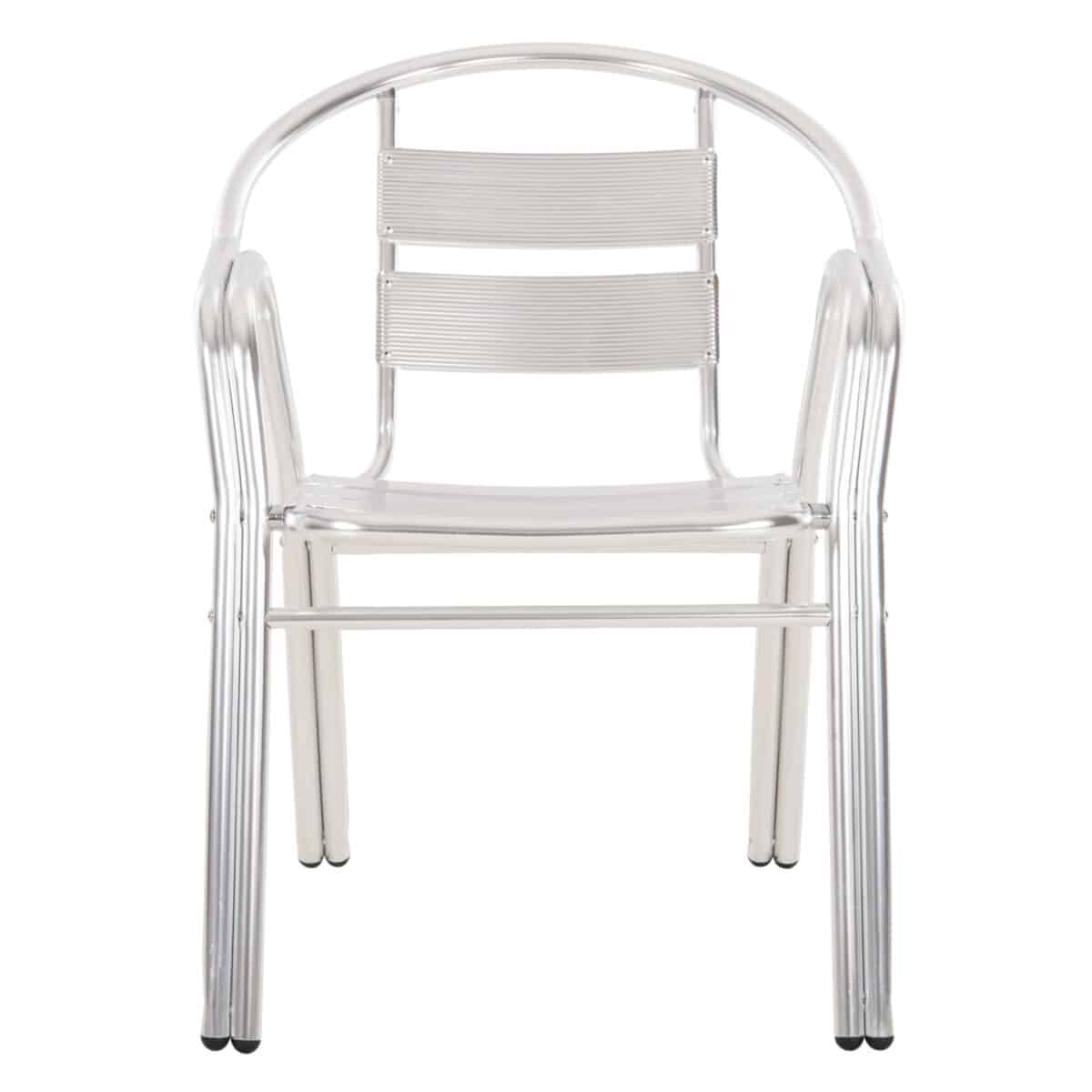 ΠΟΛΥΘΡΟΝΑ MORIS HM5018 ΑΛΟΥΜΙΝΙΟ ΣΕ ΑΣΗΜΙ-ΔΙΠΛΟΣ ΣΚΕΛΕΤΟΣ ΜΕ ΦΕΤΕΣ 58x62x75Υεκ. - Image 3